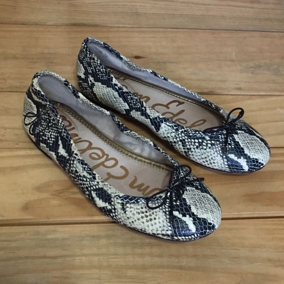 Sam Edelman Shoes - Sam Edelman Snake Print Flats